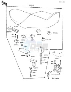 KZ 305 A [CSR] (A1-A2) [CSR] drawing SEAT