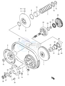 LT-A500F (P24) drawing TRANSMISSION (1)