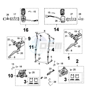 JETFORCE 50 R ICE BLADE U drawing BRAKE SYSTEM *AJP*