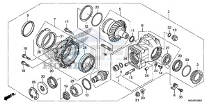 VFR1200XD CrossTourer - VFR1200X Dual Clutch 2ED - (2ED) drawing FINAL DRIVEN GEAR