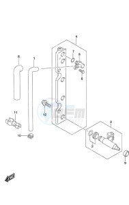 DF 70A drawing Fuel Injector