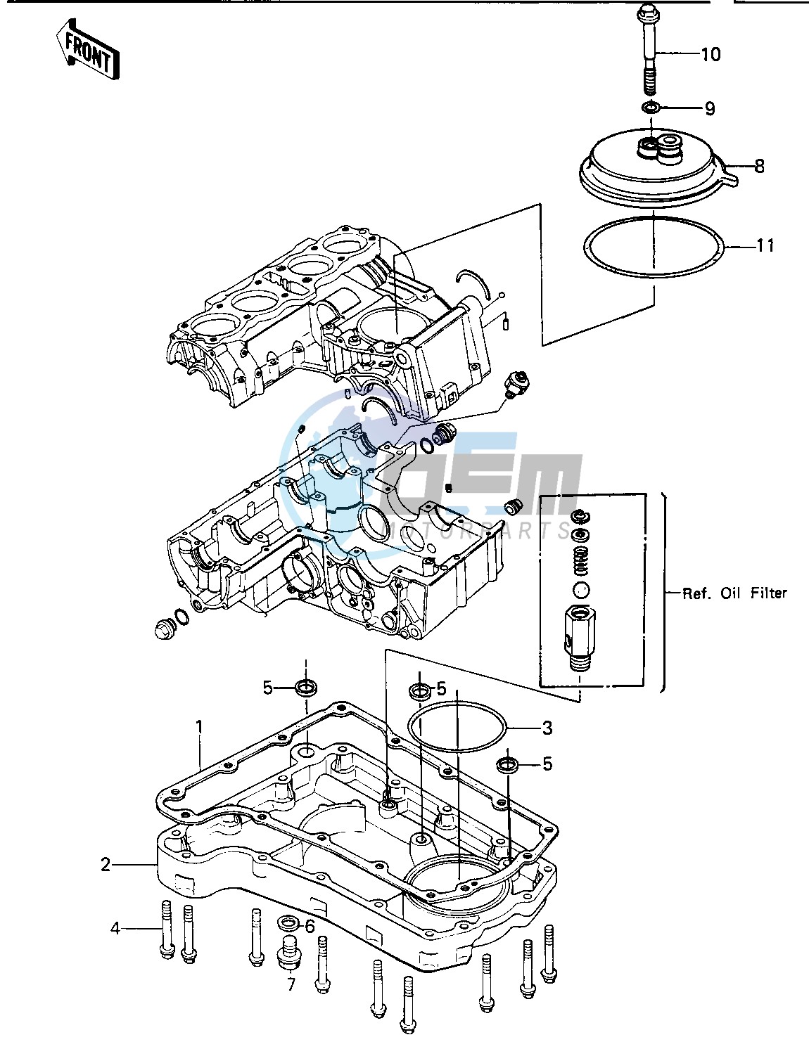 BREATHER COVER_OIL PAN -- 80 KZY 50-E1- -