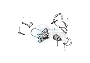 MASK EU2 - 50 cc drawing STARTING MOTOR