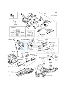 Z800_ABS ZR800DEF UF (UK FA) XX (EU ME A(FRICA) drawing Chassis Electrical Equipment