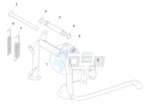 LIBERTY IGET 50 4T 3V NO ABS (NAFTA) drawing Stand/s