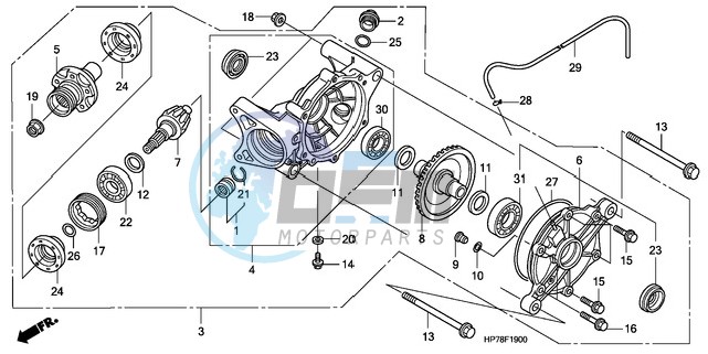 REAR FINAL GEAR