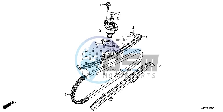 CAM CHAIN/ TENSIONER