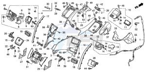 GL1800A drawing SHELTER (GL18007/8) (AIRBAG)