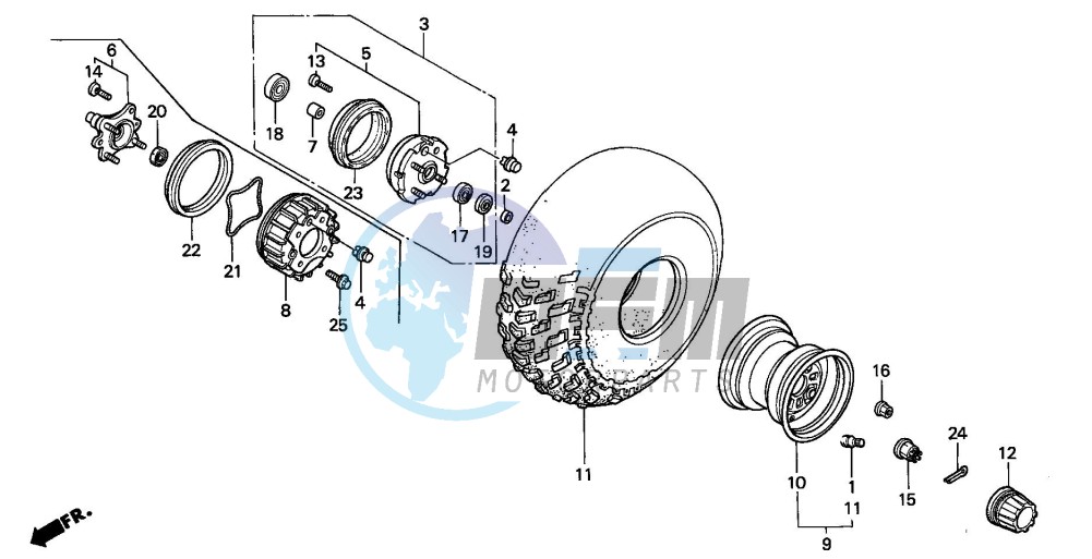 FRONT WHEEL