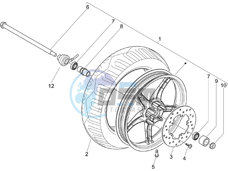 Front wheel