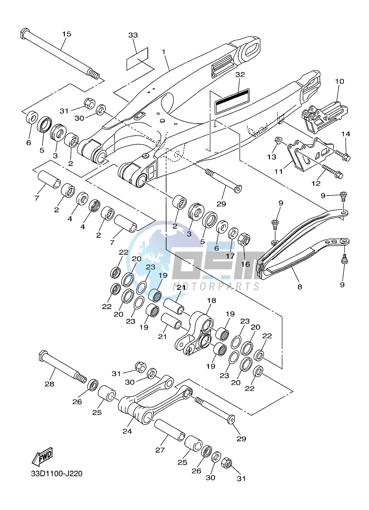 REAR ARM