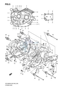 VZ1500 (E3-E28) drawing CRANKCASE