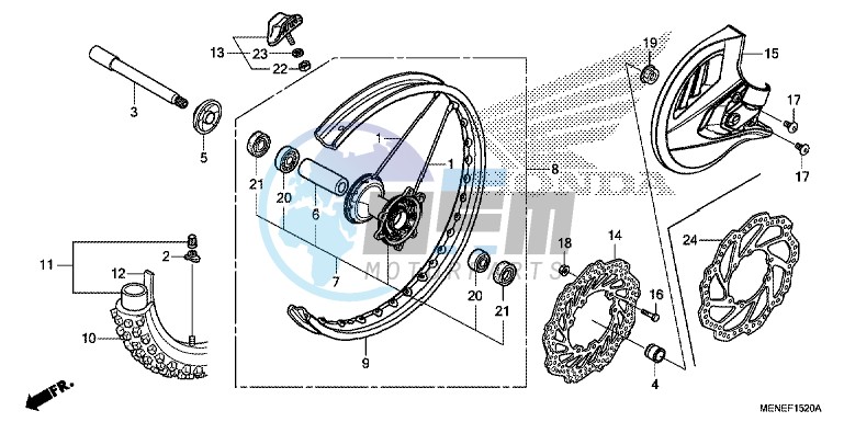 FRONT WHEEL