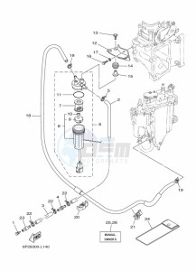 F250TUR-2012 drawing FUEL-SUPPLY-1