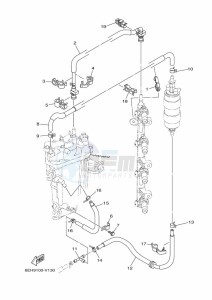 F175CA drawing FUEL-PUMP-2