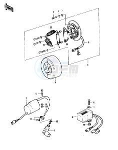 KT 250 A [TRIAL] (A-A2) [TRIAL] drawing IGNITION_GENERATOR