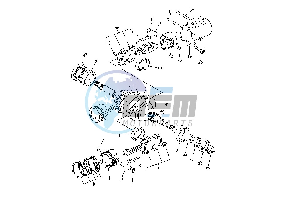 CRANKSHAFT - PISTON