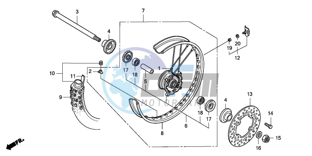 FRONT WHEEL