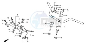 VT600CD 400 drawing HANDLE PIPE (2)