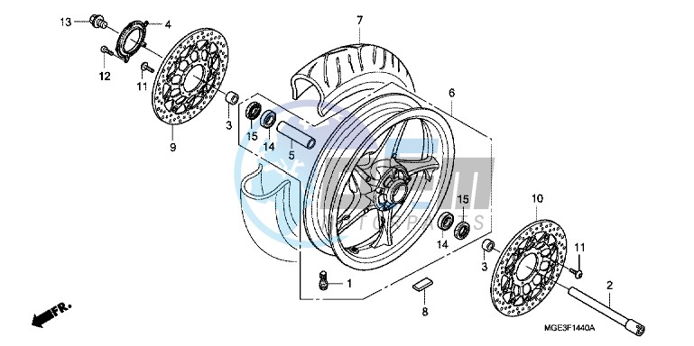 FRONT WHEEL