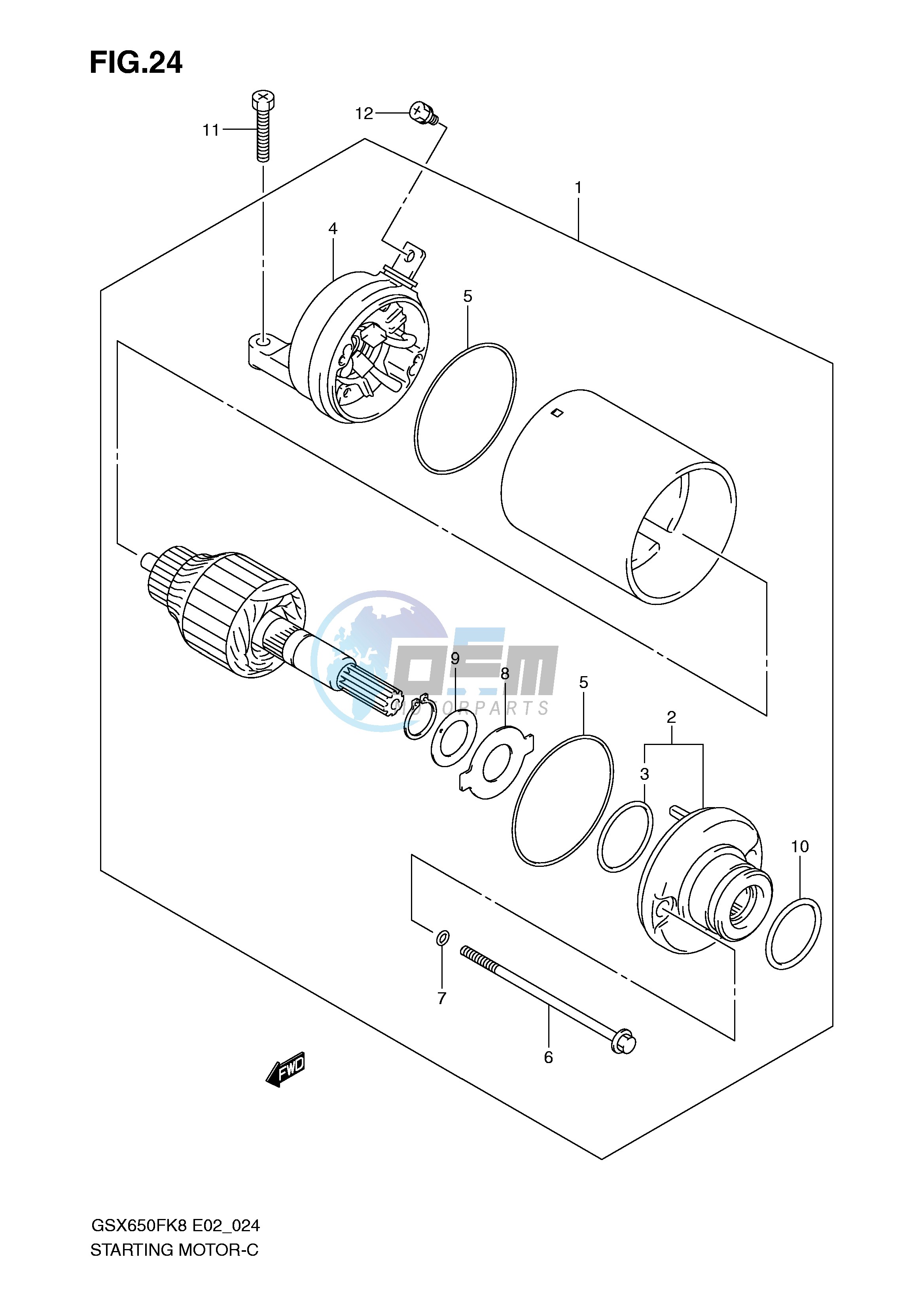 STARTING MOTOR