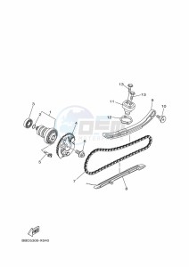 GPD155-A NMAX 155 (BBD5) drawing FRONT BRAKE CALIPER