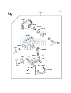 KLF300 KLF300-B18 EU GB drawing Optional Parts