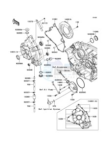 KVF650_4X4 KVF650FCF EU drawing Engine Cover(s)