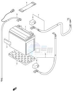 LT-F250 (E3-E28) drawing BATTERY