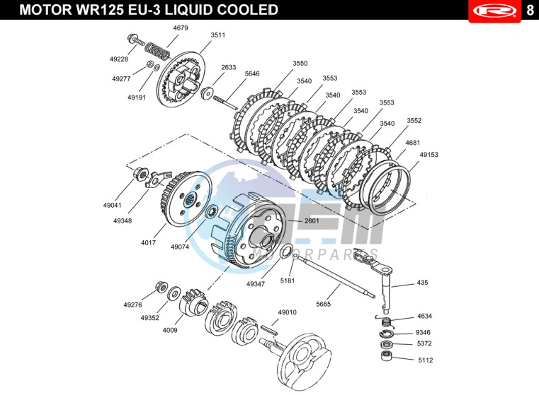 CLUTCH  EURO3