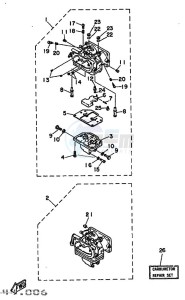 140AETO drawing CARBURETOR