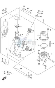 DF 175 drawing Trim Cylinder