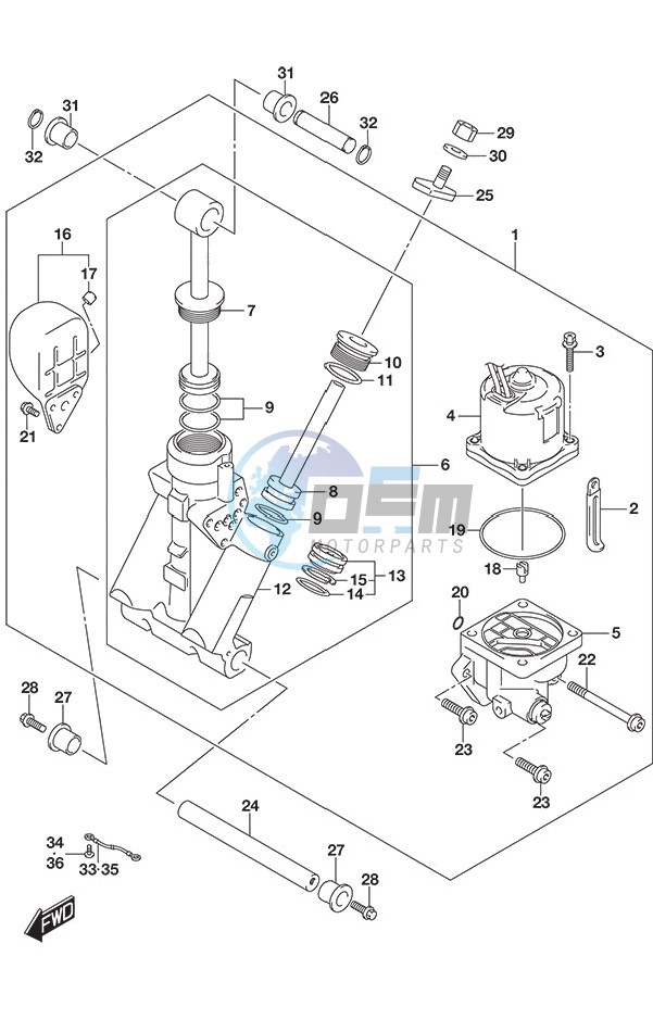 Trim Cylinder