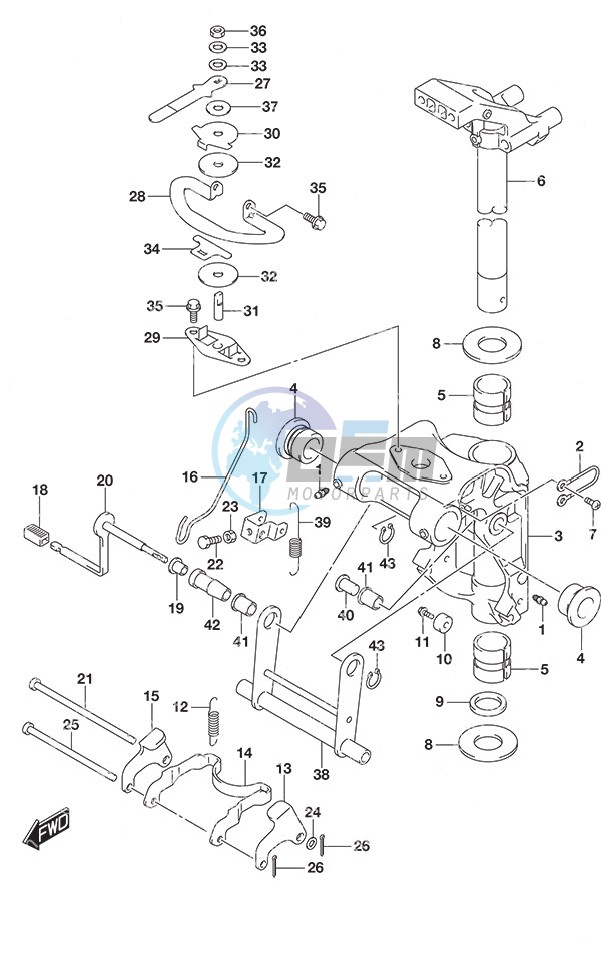 Swivel Bracket Non-Remote Control