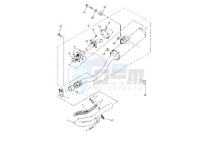 WR F 250 drawing EXHAUST