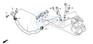 NV400C drawing WATER PIPE