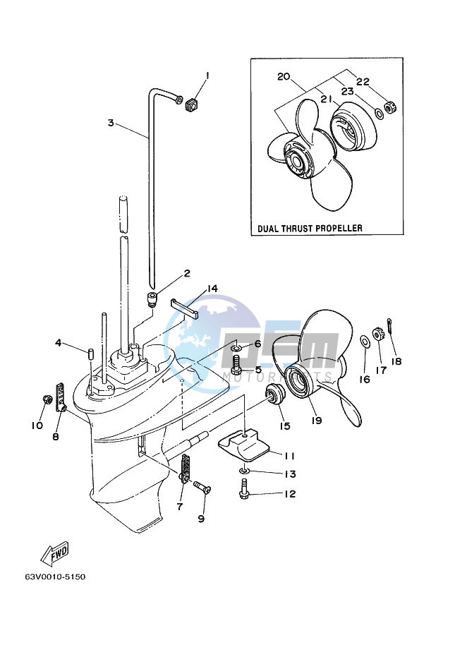 PROPELLER-HOUSING-AND-TRANSMISSION