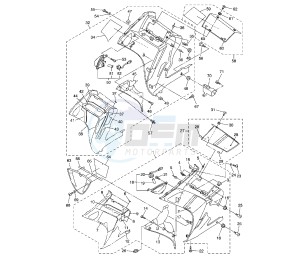 FJR AS 1300 drawing FAIRING