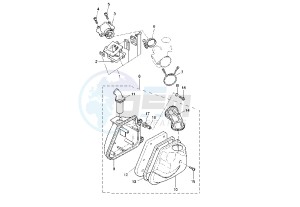 YQ AEROX 50 drawing INTAKE