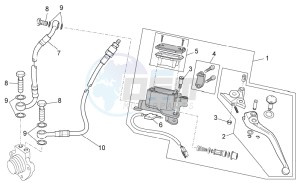 Stelvio 1200 8V STD - NTX drawing Clutch control complete