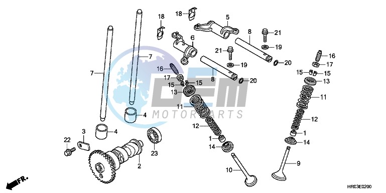 CAMSHAFT/ VALVE