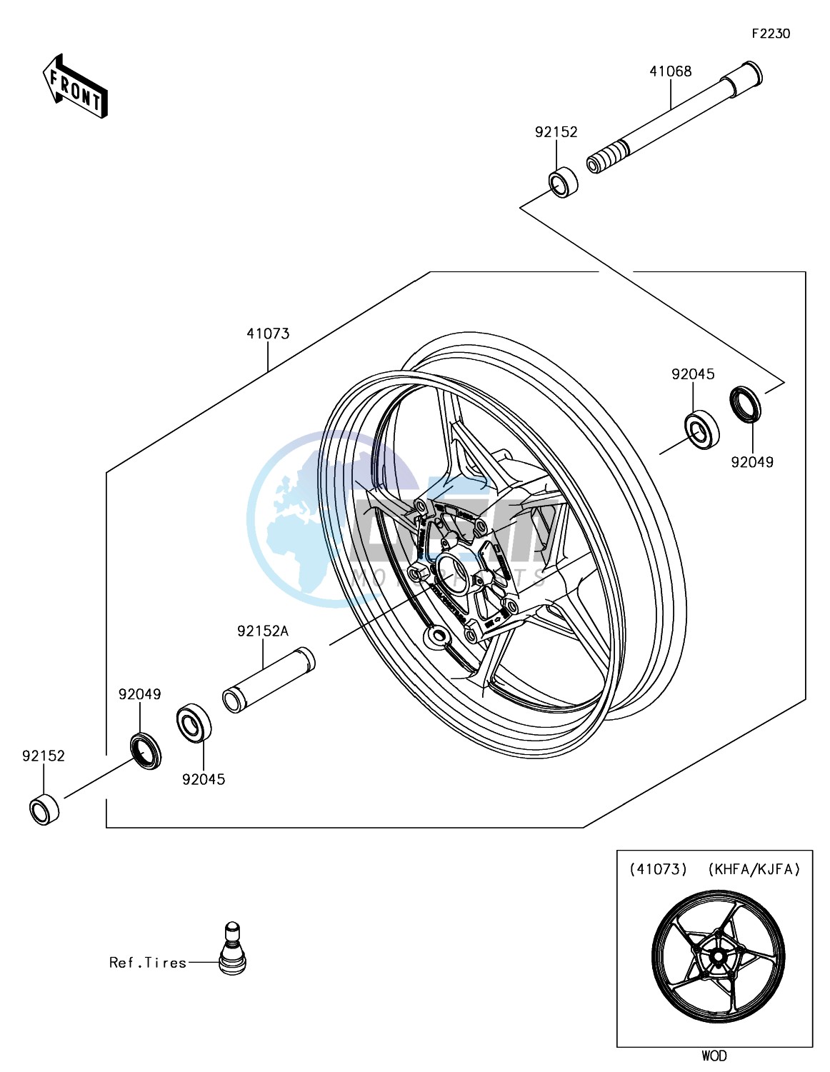 Front Hub