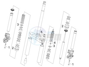 Runner 50 SP (UK) UK drawing Fork components (Wuxi Top)