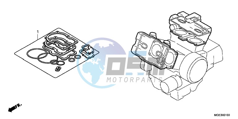 GASKET KIT A