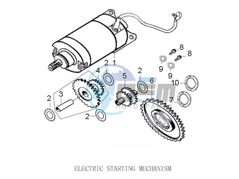 Electric starter