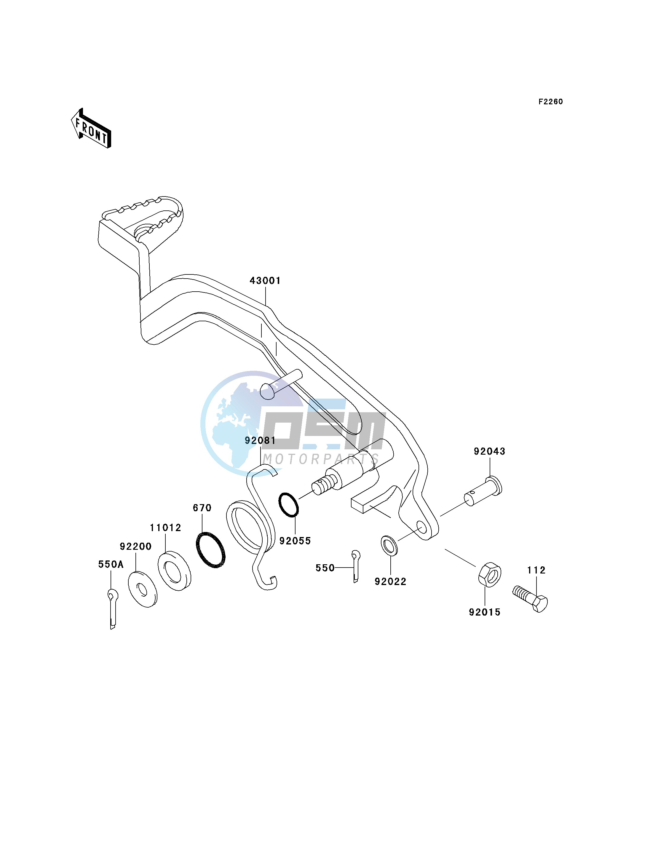 BRAKE PEDAL