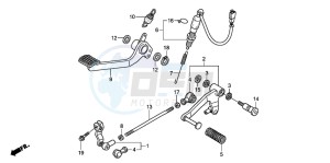 NT700V drawing PEDAL