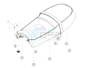 V7 III Stone 750 e4 (EMEA) drawing Saddle