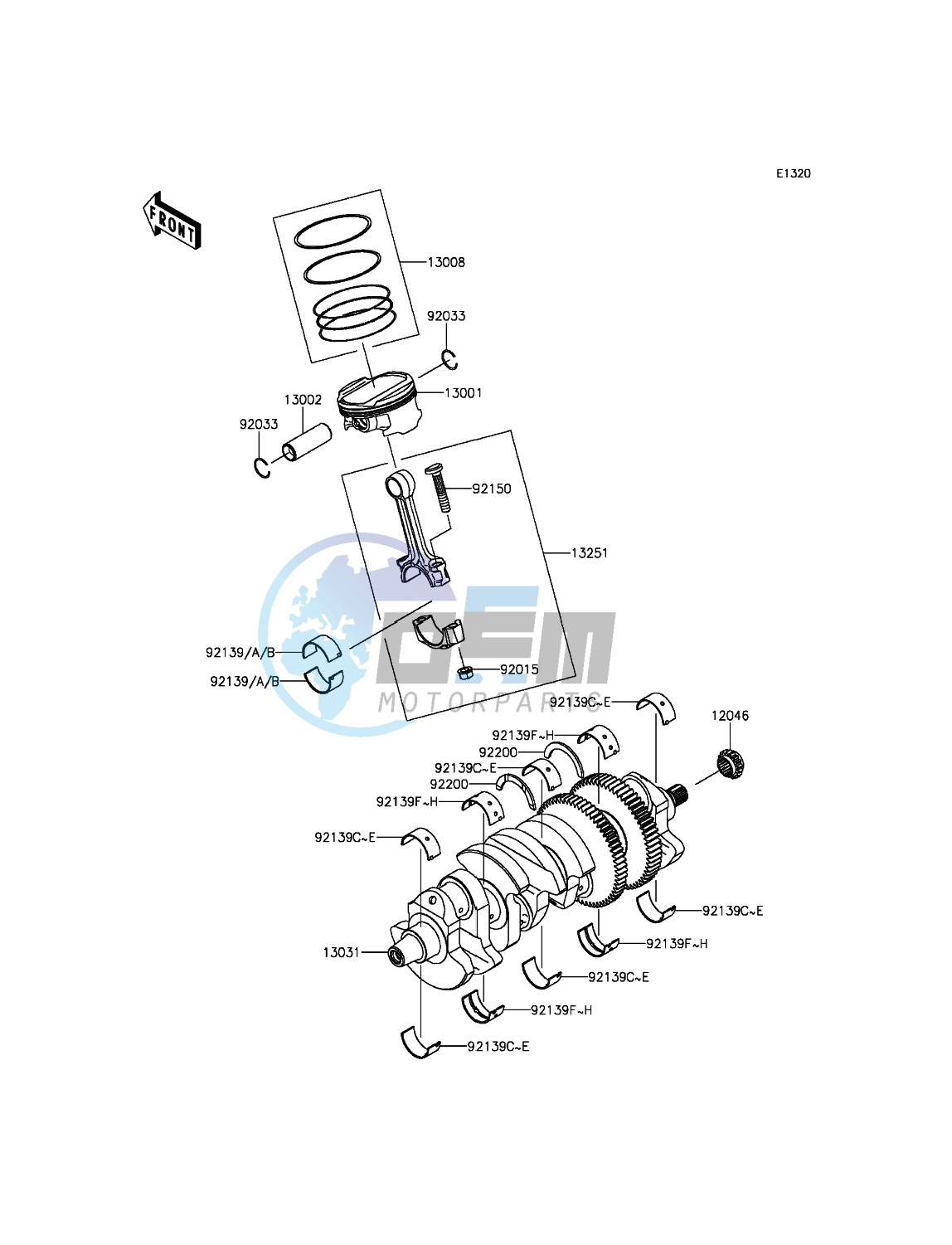 Crankshaft/Piston(s)