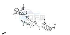 XR250R drawing STEP